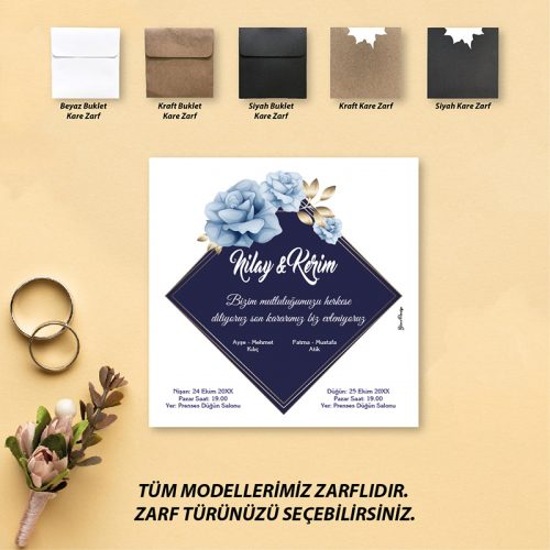 Yeni Davetiye modelleri - Otuz9 Reklam